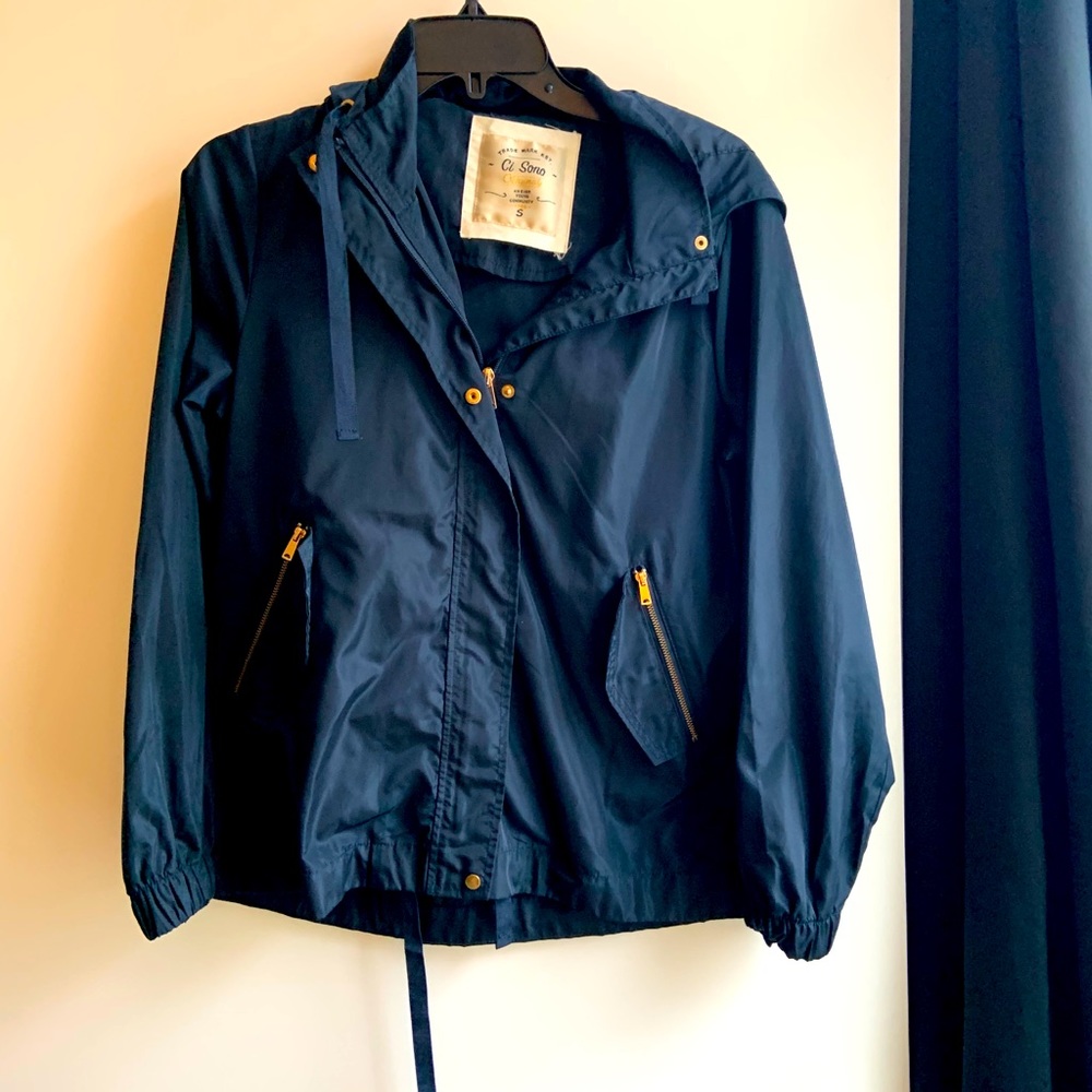Navy & gold jacket